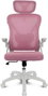 Drift DRAIR35 Silla Gaming Blanc Rose Maille Transpirable Réglable 120° Pliable Max 120kg