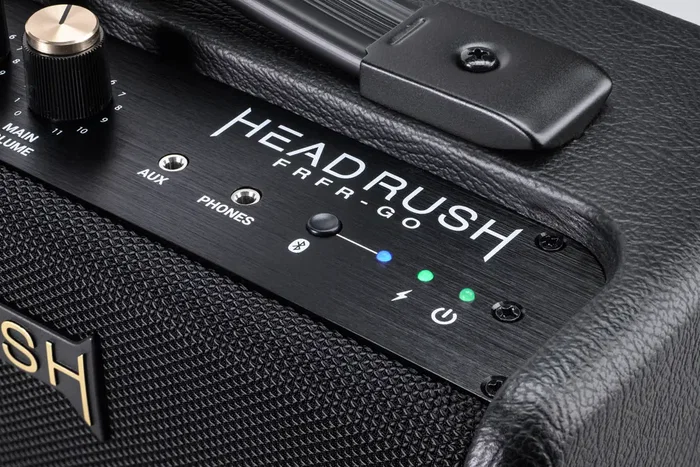 Headrush FRFR-GO Amplificateur Mini 30W avec Bluetooth, Rechargeable pour Guitare/Basse