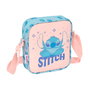 Sac à Bandoulière Lilo & Stitch Ohana Bleu 16 x 18 x 4 cm