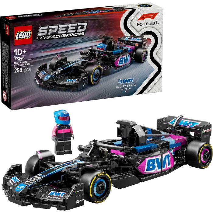LEGO Speed Champions 77248 Voiture F1 BWT Alpine Team A524