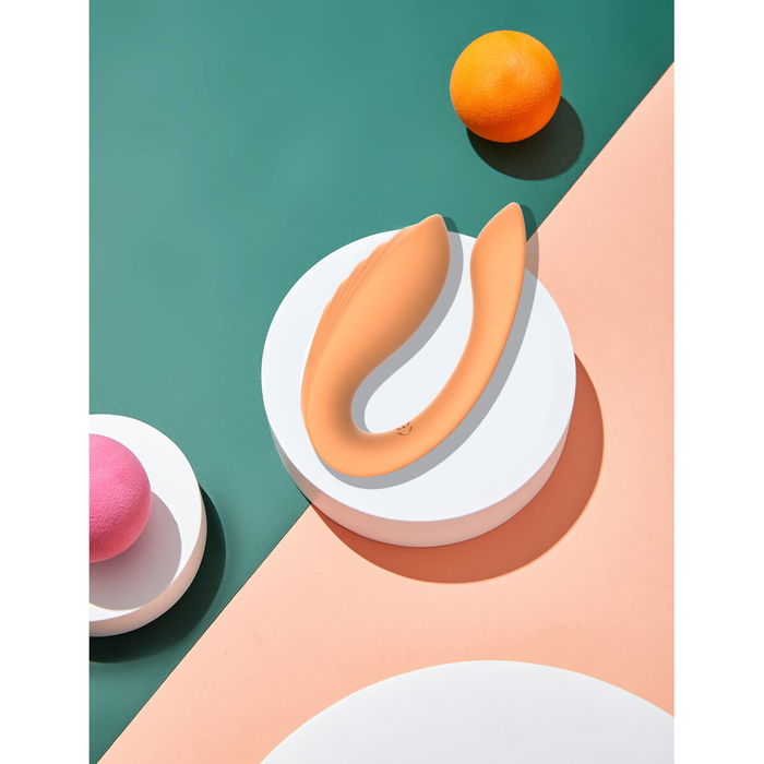 Masseur Couples Dream Toys Glam Orange