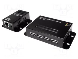LOGILINK UA0252 Extenseur USB 2.0 Noir