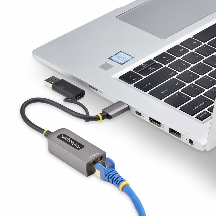 Câble USB Startech U2GA-USB-C-ETHERNET Gris Câble USB Startech U2GA-USB-C-ETHERNET Gris