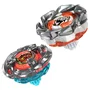 Beyblade X Dual Pack Clamp Crab 9-65S BX et Crest Leon 4-55A UX