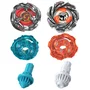Beyblade X Dual Pack Clamp Crab 9-65S BX et Crest Leon 4-55A UX