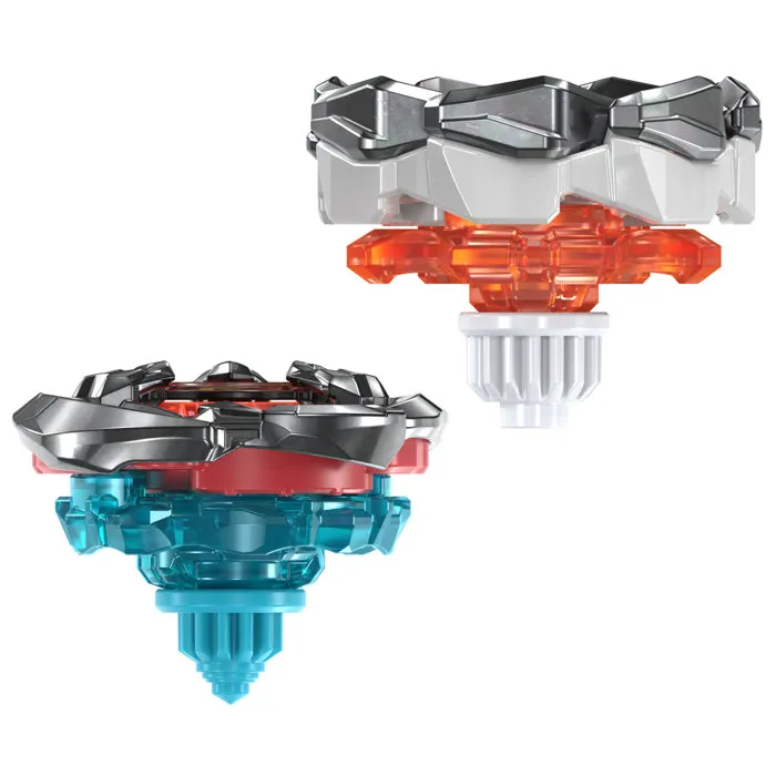 Beyblade X Dual Pack Clamp Crab 9-65S BX et Crest Leon 4-55A UX Beyblade X Dual Pack Clamp Crab 9-65S BX et Crest Leon 4-55A UX