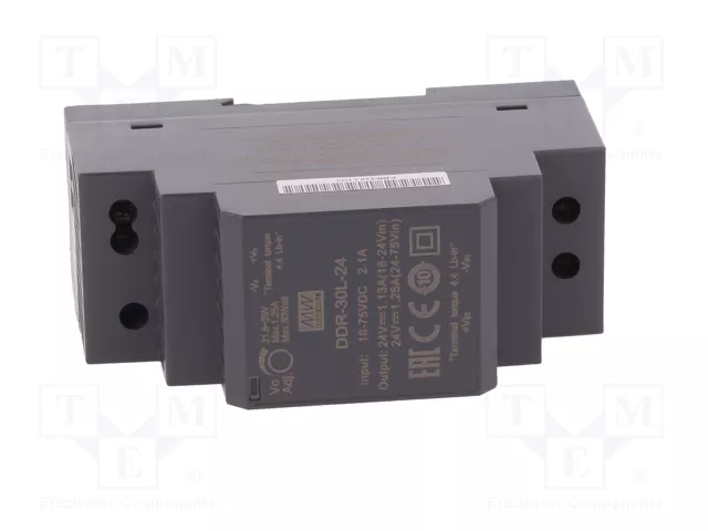 MEAN WELL DDR-30L-24 Convertisseur DC/DC 30W 24V DC