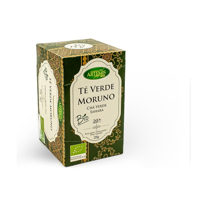 ARTEMIS BIO Té Verde Moruno Sahara 20 sachets ARTEMIS BIO Té Verde Moruno Sahara 20 sachets
