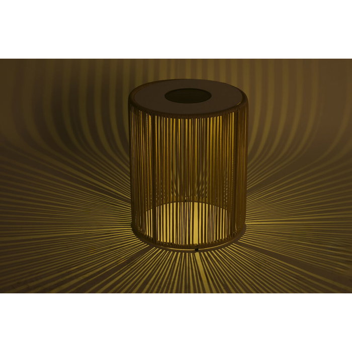 Home ESPRIT Table d'appoint Blanc Marron 40 x 40 x 50 cm