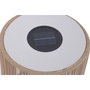 Home ESPRIT Table d'appoint Blanc Marron 40 x 40 x 50 cm