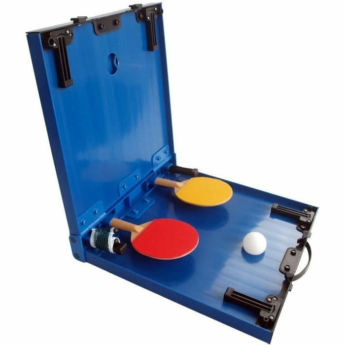 Schildkröt Set mini table de ping pong bleu