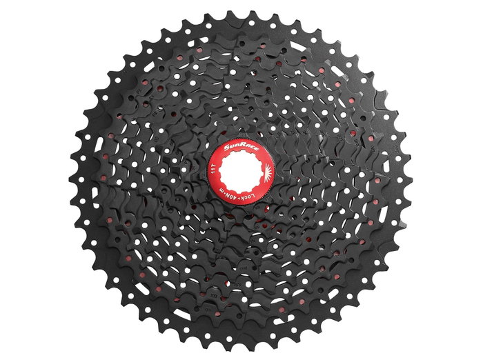 Sunrace Cassette X8 Noire 11V (11-46) Sunrace Cassette X8 Noire 11V (11-46)