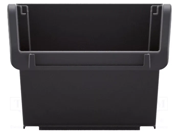 KISTENBERG Conteneur cuvette TRUCK noir 490x298x210mm KISTENBERG Conteneur cuvette TRUCK noir 490x298x210mm