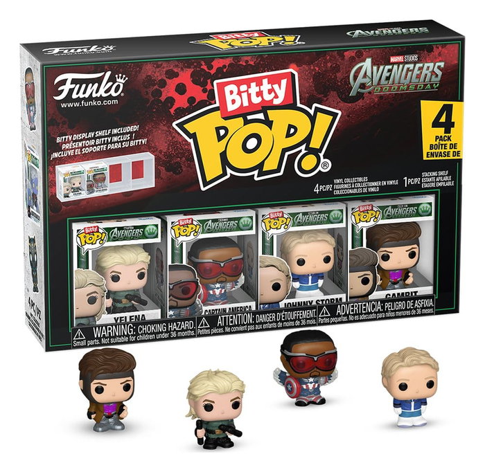 Funko Bitty POP! Avengers: Doomsday Pack de 4 figurines Vinyle Série 1 Funko Bitty POP! Avengers: Doomsday Pack de 4 figurines Vinyle Série 1