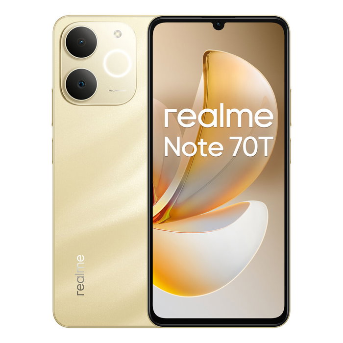 Smartphone Realme NOTE 70T 6,74" Unisoc 4 GB RAM 128 GB Doré