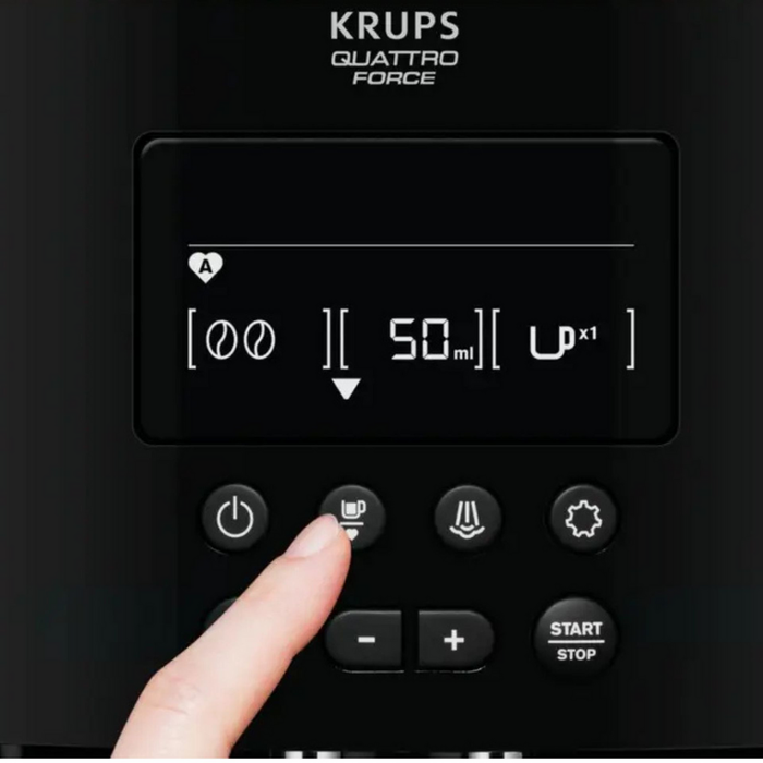 Krups EA8150 Machine à café entièrement automatique - Noir