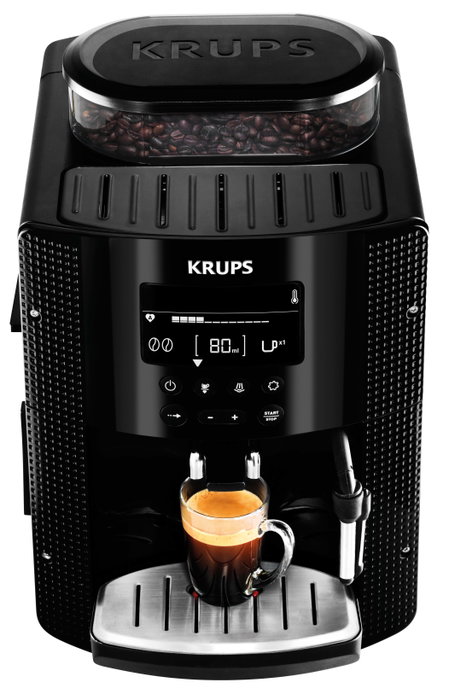 Krups Machine à café automatique EA8150 avec cappuccinatore - Noir