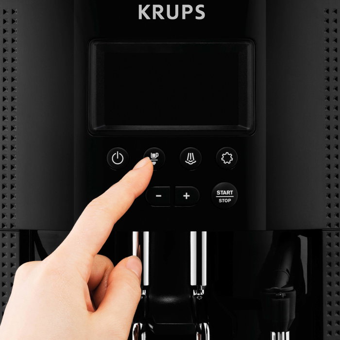 Krups Machine à café automatique EA8150 avec cappuccinatore - Noir