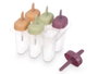 Leknes Lot de 6 Polos Assortis Couleurs 11x10x10 cm Plastique (Set de 12)