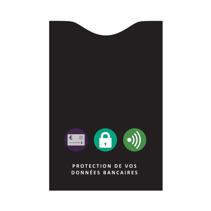 Be Mix Housse anti-piratage RFID pour cartes en plastique Be Mix Housse anti-piratage RFID pour cartes en plastique