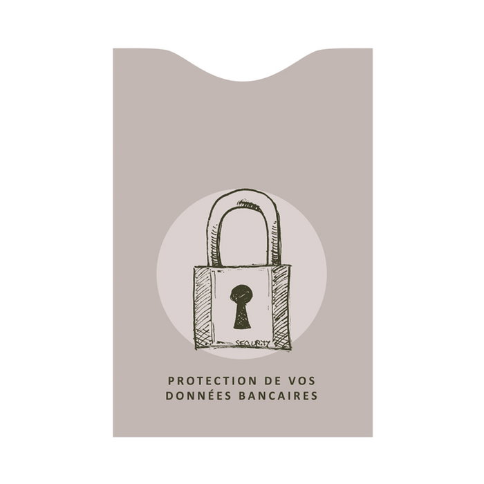 Be Mix Housse anti-piratage RFID pour cartes en plastique Be Mix Housse anti-piratage RFID pour cartes en plastique