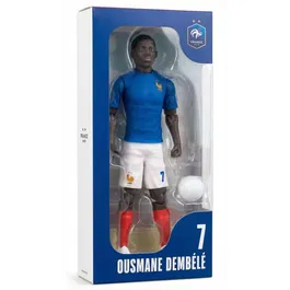 Megableu - Figurine articulée Dembélé numéro 7 de l'Équipe de France - Football - 20 cm - Figurine action