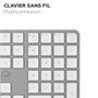 Mobility Lab KMP2000W Clavier sans fil AZERTY Blanc