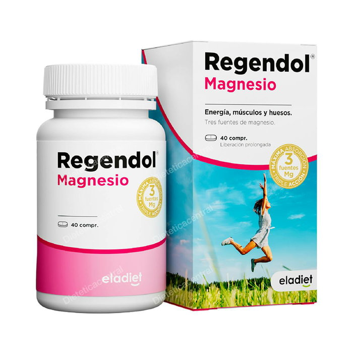 ELADIET Regen & Dol Magnesio 40 comprimés - Complément alimentaire magnésium ELADIET Regen & Dol Magnesio 40 comprimés - Complément alimentaire magnésium