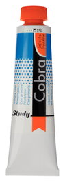 Cobra Study Color Peinture à l'huile miscible à l'eau, Cyan primaire, 40 ml