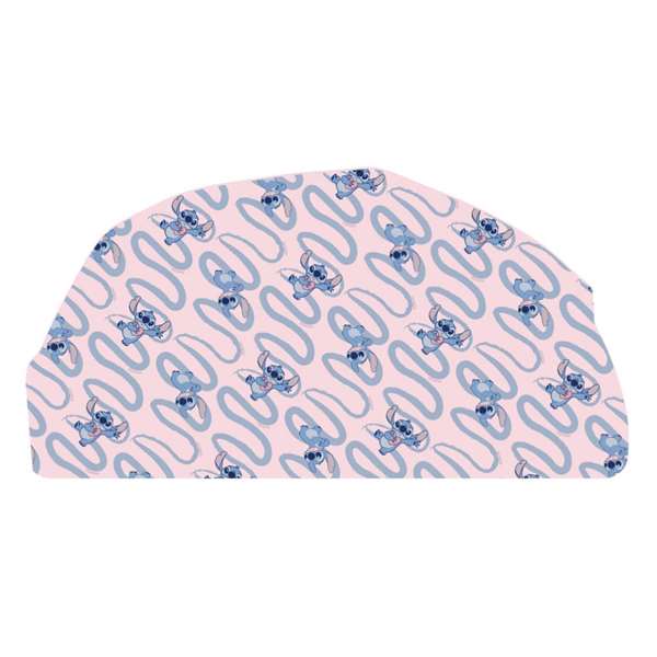 Cerdá - Bonnet de douche Stitch (Lila & Blanc) pour enfants 3 ans et plus - 27 x 27 x 1 cm