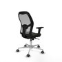 Piqueras y Crespo Chaise de Bureau 2D086G0 Noir