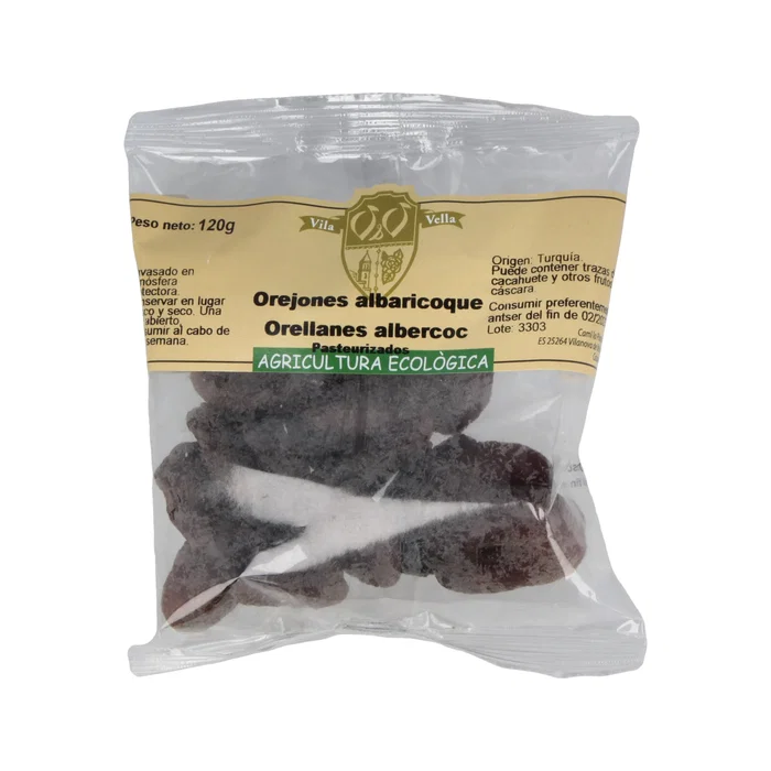 CAL VALLS Orejones d’abricot bio 120 g CAL VALLS Orejones d’abricot bio 120 g