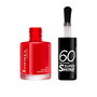 Rimmel London Vernis à ongles 60 Seconds Super Shine #310 Double Decker Rouge 8 ml - Séchage Rapide, Finition Brillante et Intense