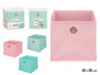 Kipit Boîte Pliable Organisatrice 20x20x20 cm Couleurs Assorties (Set de 24)
