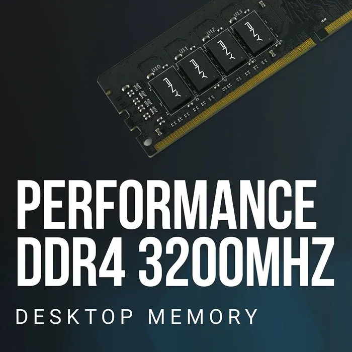 PNY MD8GSD43200-SB DDR4 3200MHz 8Go PNY MD8GSD43200-SB DDR4 3200MHz 8Go