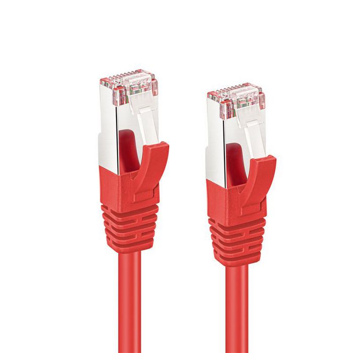 MicroConnect Câble réseau CAT6A S/FTP 1,5m, Rouge