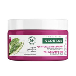 Klorane Masque Figue de Barbarie 250 ml - Hydratation 72h, Cheveux Secs, Brillance et Douceur