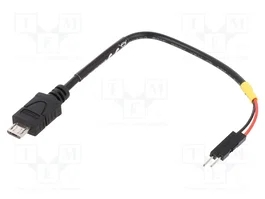 DELOCK Câble USB 2.0 avec micro prise USB B et connecteur à broches 1pin x2