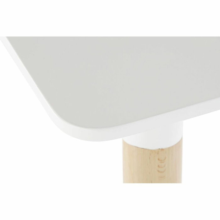 Table de Salle à Manger DKD Home Decor Blanc Bouleau Bois MDF 120 x 80 x 74 cm