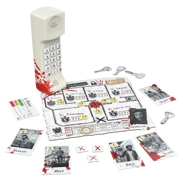 Spin Master Murder Phone - Jeu d'ambiance interactif Spin Master Murder Phone - Jeu d'ambiance interactif