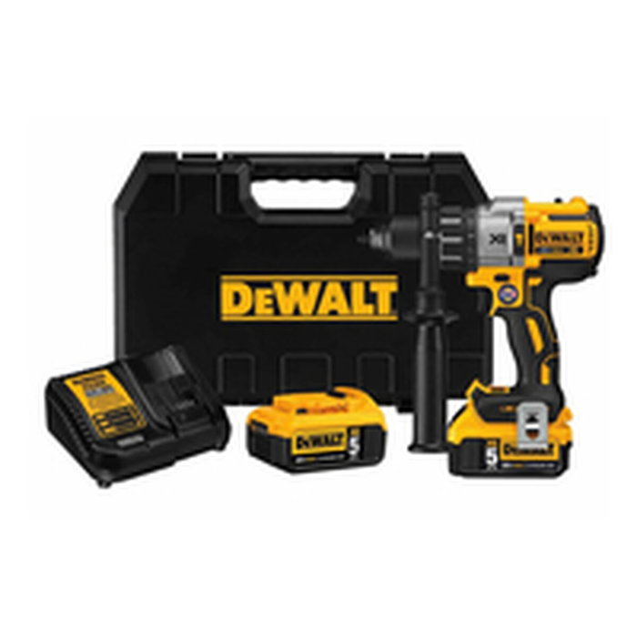 DEWALT DCD996P2 Perceuse à percussion 18V 13mm avec batterie 5,0Ah