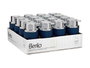 Berilo Distributeur de savon plastique 420 ml bleu 7x14x8 cm (Set de 32)