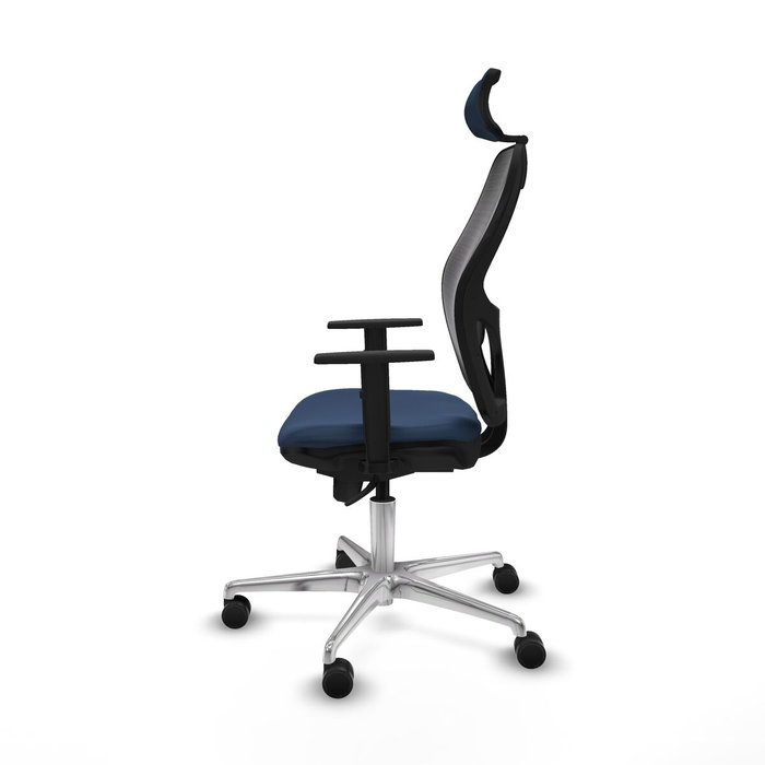 Piqueras y Crespo Chaise de Bureau avec Appui-tête Jorquera 1D086N2 Blue marine Piqueras y Crespo Chaise de Bureau avec Appui-tête Jorquera 1D086N2 Blue marine