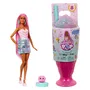 Barbie Poupée Pop Reveal avec 8 surprises - JFY62 - Poupée articulée parfumée, slime granité, accessoires de coiffure et tenue amovible pour enfant