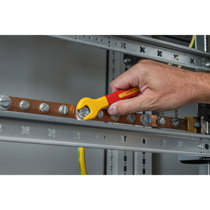 Bosch Clé plate VDE 13 mm isolée jusqu'à 1000 V Bosch Clé plate VDE 13 mm isolée jusqu'à 1000 V