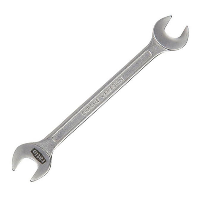 Ehlis Clé Fixe Double Embouchure 16x17mm Chrome Vanadium