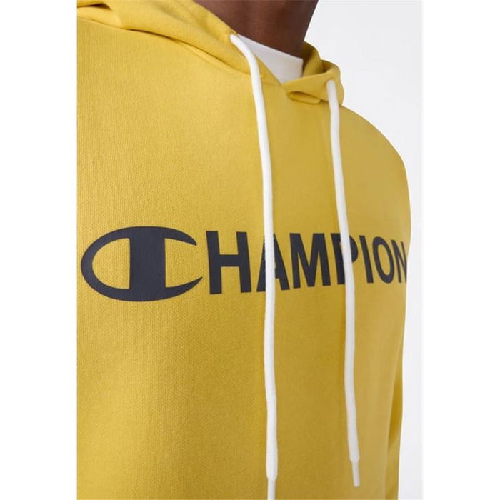 Sweat à capuche homme Champion Graphic Shop Jaune 6-7 ans