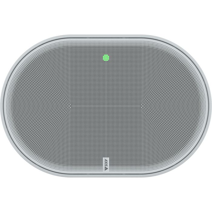 Axis Haut-parleur réseau C1110-E Blanc - Son tout-en-un avec PoE, audio bidirectionnel et gestion à distance pour alarme, musique et annonces