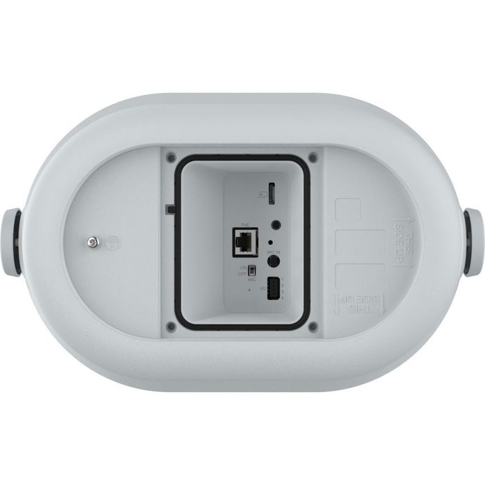 Axis Haut-parleur réseau C1110-E Blanc - Son tout-en-un avec PoE, audio bidirectionnel et gestion à distance pour alarme, musique et annonces