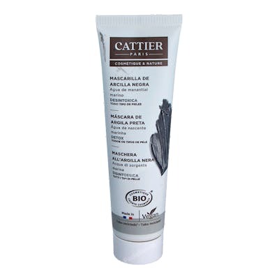Cattier Mascarilla de arcilla negra 100ml